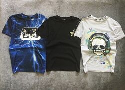 10-12 рок. 146-152 зріст. George. New Look. яскраві Футболки. 100 бавовна 