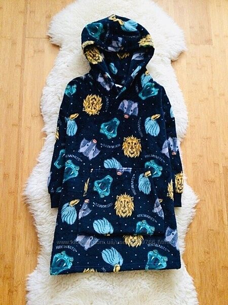 11-12 рок Худі Marks&Spencer Harry Potter оверсайз. домашня сорочка, халат.