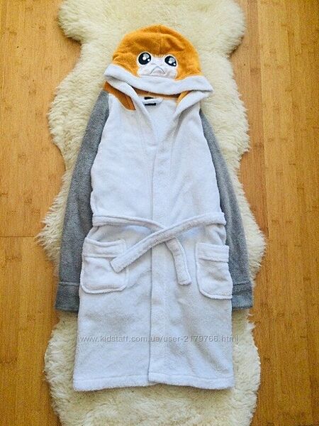 10-12 рок, 152 зріст Disney. Star Wars флісовий, махровий, пухнастий халат