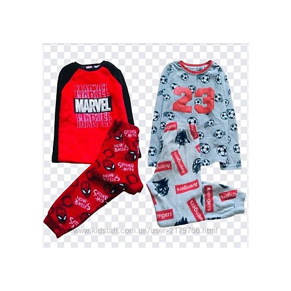 7-8 років, 128 Зріст. Primark Marvel. Футоліст. галогенова нашивка пухнаста