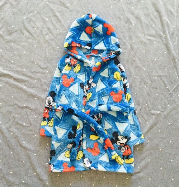 1-2 рок. , 86 зріст Disney by Primark Міні Маус флісовий, махровий, пухнасти