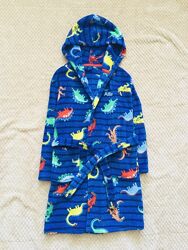 7-8 рок. 122-128 зріст Disney Халат Маріо і з Динозаврами флісовий, махрови