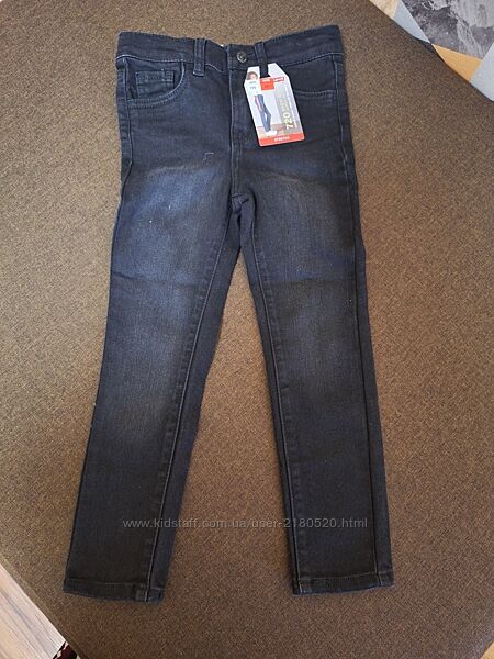 Чорні джинси Levis для дівчинки