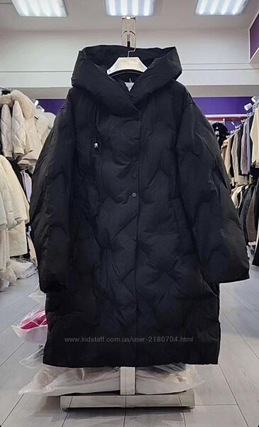 Пуховик куртка зимняя стеганое пальто