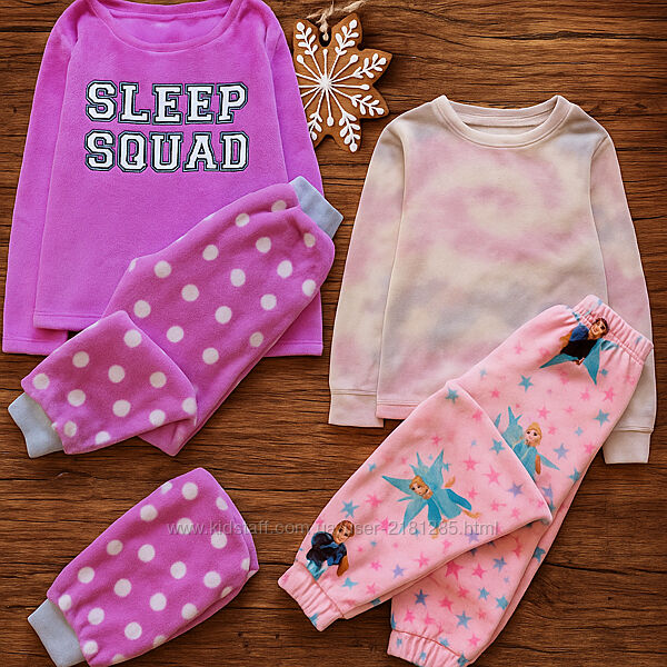 5-6 рок, Primark флісова і велюрова піжама з блискучим принтом Холодне Серц