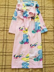 Disney флісовий плед халат - кімоно з Принцесами і Кітті, банний, теплий. н