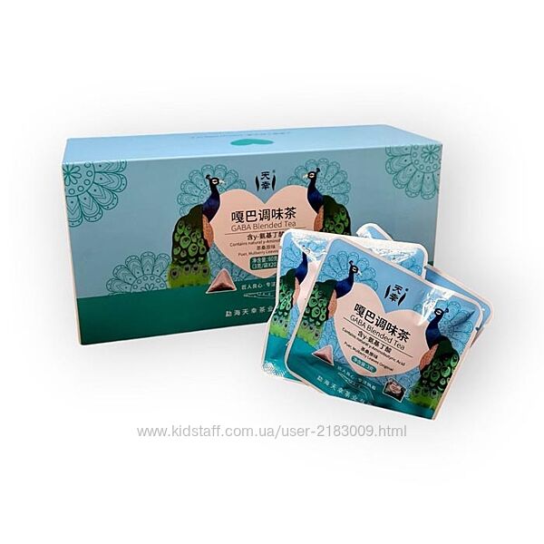 Габа GABA чай з листям шовковиці 60г, 3г х 20пакетиків