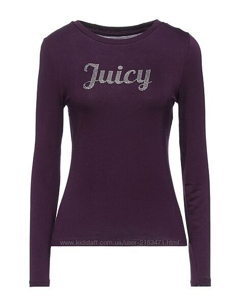 Juicy Couture оригінал лонгслів зі стразами, футболка з довгим рукавом, S/M
