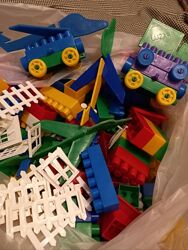 Конструктор дитячий блоки кольоровий