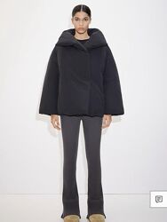 Куртка жіноча стьогана mango oversized чорна