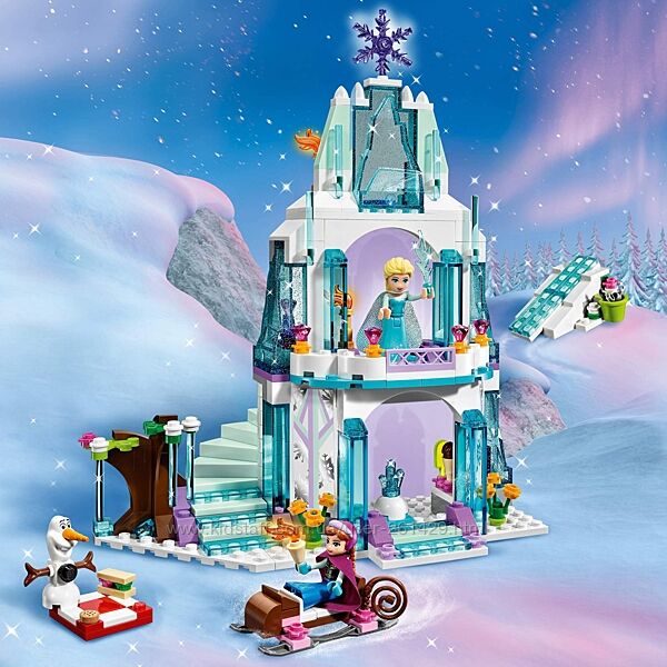 Lego Disney - крижаний замок Ельза Frozen 41062 - Вежа Рапунцель 41054 лего