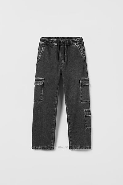 джинси джогери карго Zara 134 см, джинсы джогеры брюки Зара 