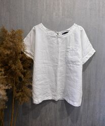 Льняна блузка блуза з 100 льону від marks&spencer
