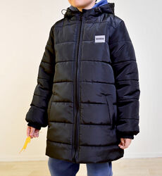 Супер тепла зимова довга куртка