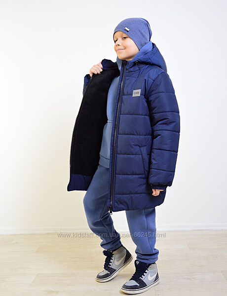 Підліткова зимова тепла куртка 128 -152