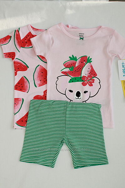 Набір з 2-х пижам CARTERS 4-Piece Koala 100 Snug Fit Cotton-зріст-93-98 см