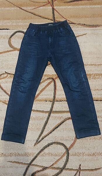 Стильні джинси на флісі, 164см