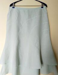 Лляна спідниця 