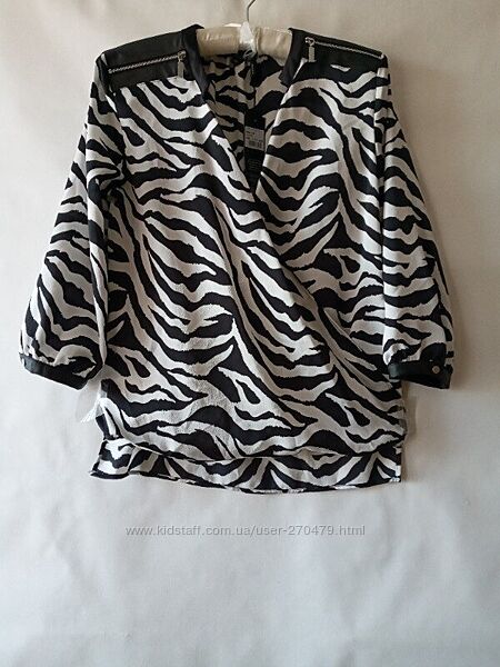 блуза принт зебра Designers размер 10