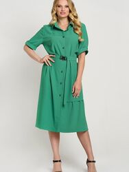 Плаття зеленого кольору 58 розмір , нове Платье Miledi Бизе