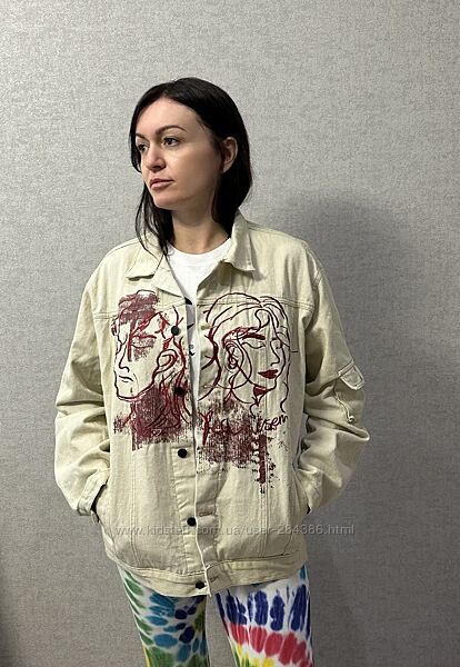 Куртка джинсова л-хл