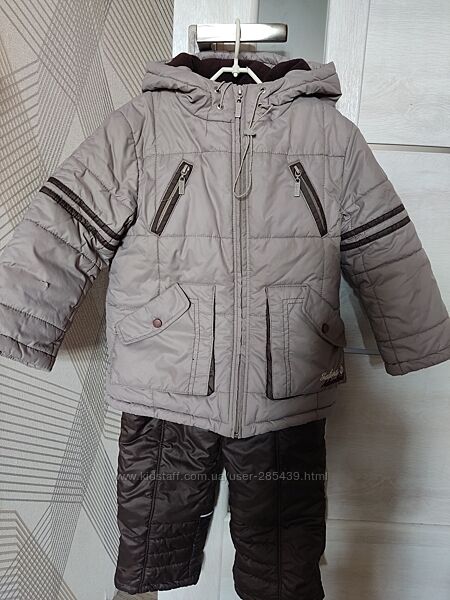 Зимовий комбінезон Бембі куртка штани 98-104 см