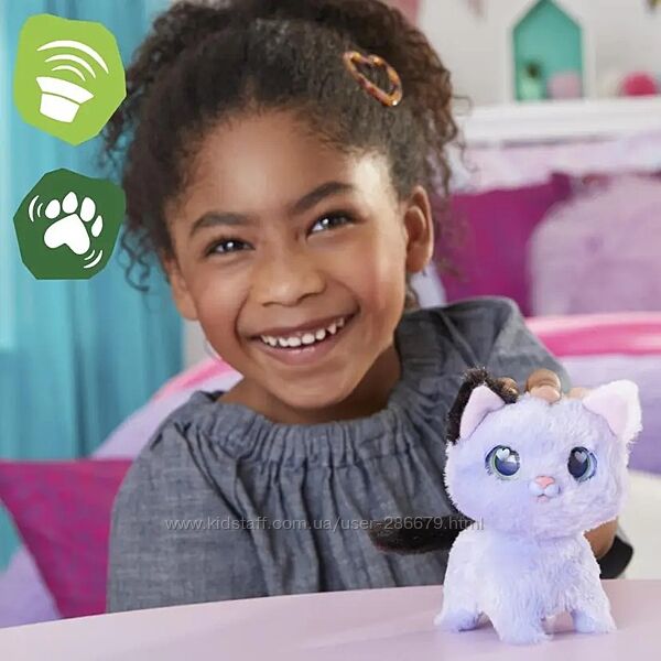FurReal My Expressive Kitty Interactive Mood-Changing Pet Toy