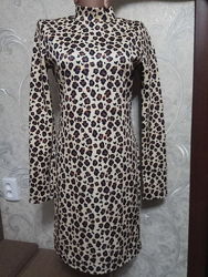 Платье женское с леопардовым принтом jennyfer