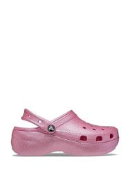 Жіночі сабо Crocs classic platform glitter clog оригінал розміри 37