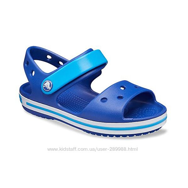 Новые сандалии для мальчика Crocs crocband sandal с8 с11